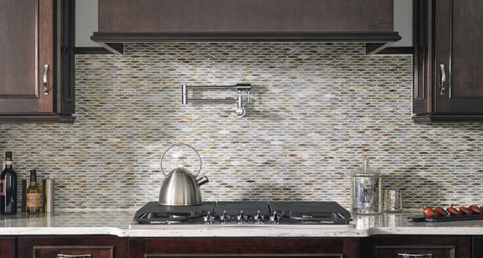 kitchen mosaic backsplash