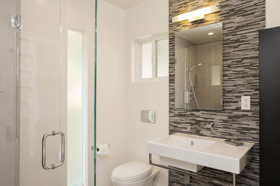 bathroom mosaics backsplash glass tiles